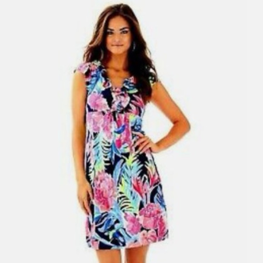 Floral Lilly Pulitzer silk dress
